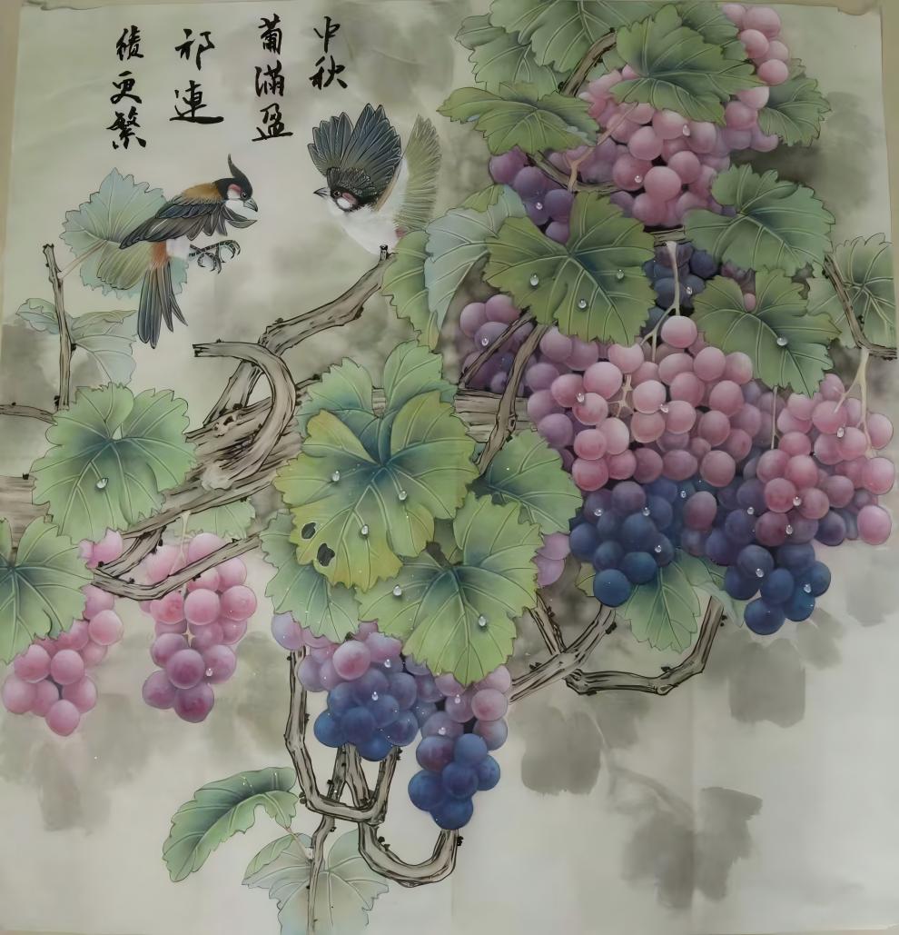 甘谷公司 茍勝全《葡滿盈》(1).jpg